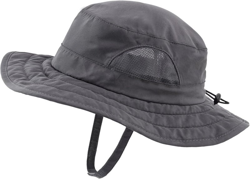 Connectyle Kids Sun Hat for Boys Girls Wide Brim Bucket Hat UPF 50+ Sun Protection Hat Breathable Summer Beach Hat - Image 1